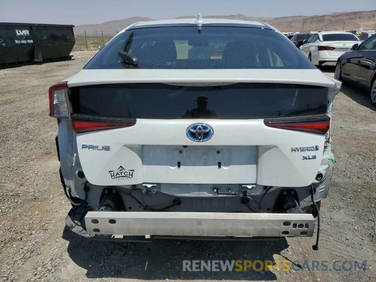 6 Photograph of a damaged car JTDKAMFU7N3156940 TOYOTA PRIUS NIGH 2022