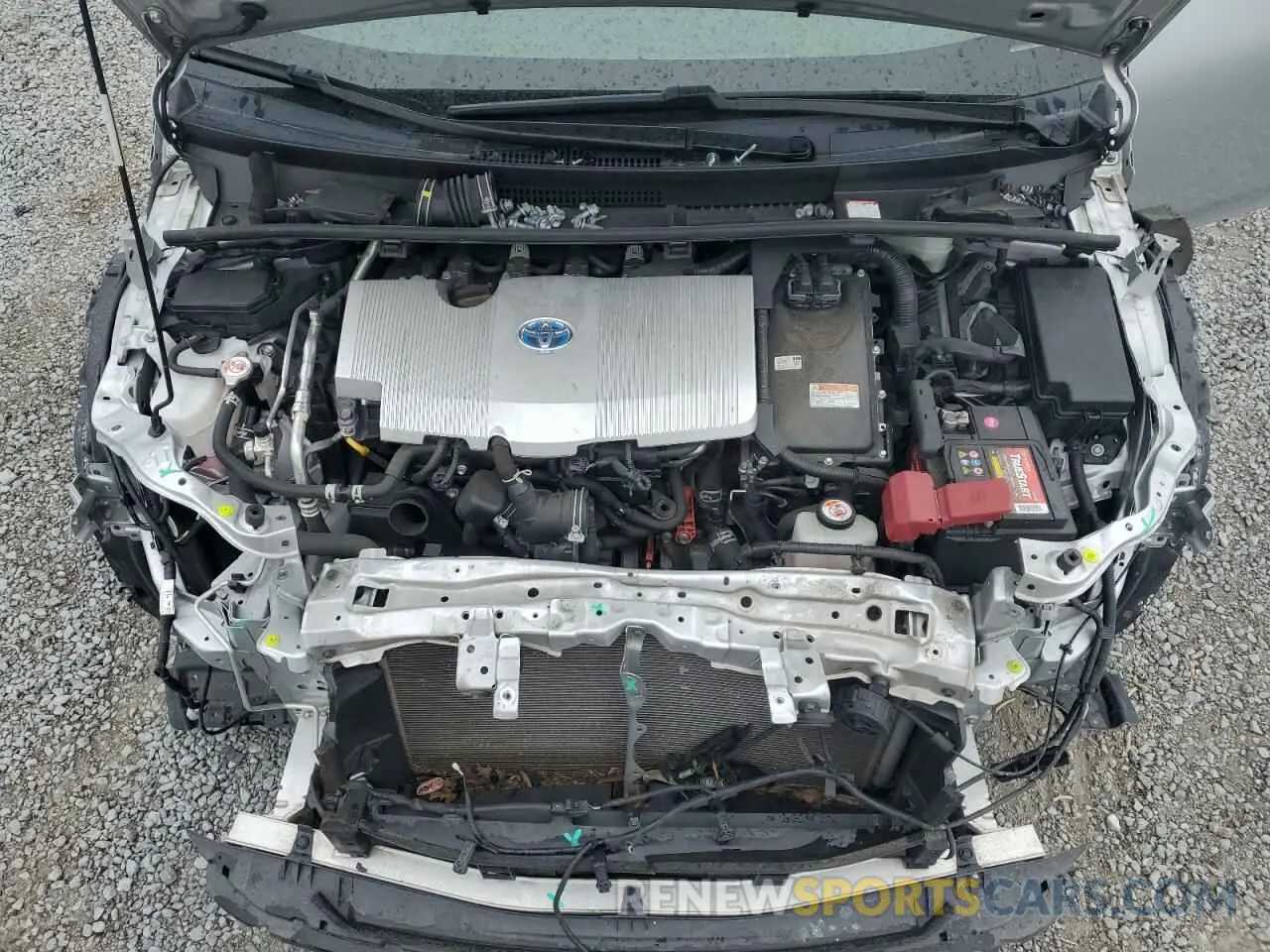 11 Photograph of a damaged car JTDKAMFU7N3160423 TOYOTA PRIUS NIGH 2022