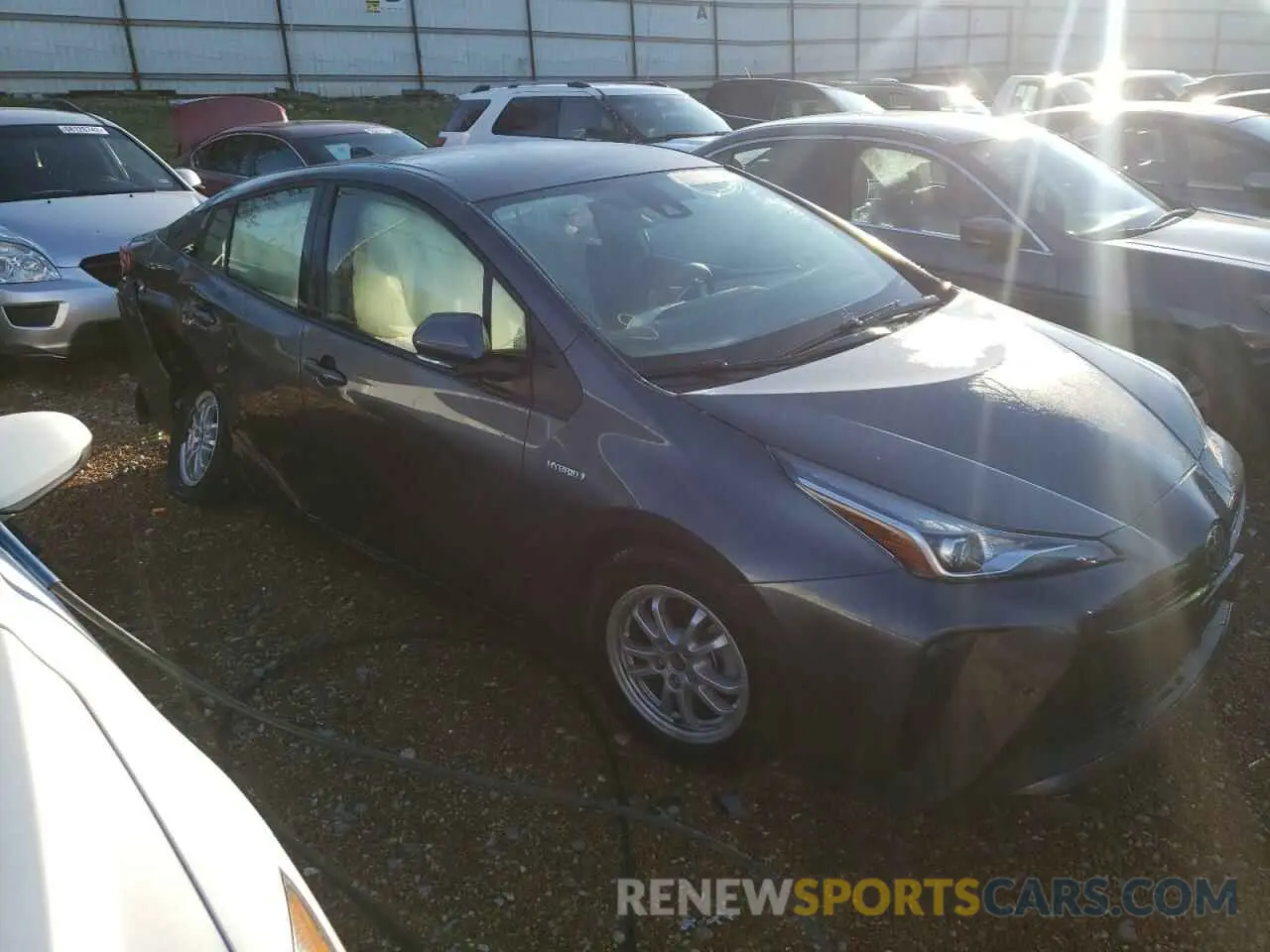 4 Photograph of a damaged car JTDKAMFU7N3170918 TOYOTA PRIUS NIGH 2022