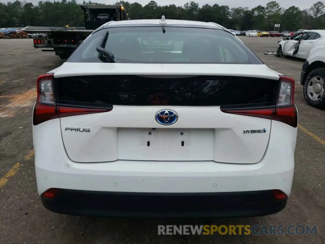 6 Photograph of a damaged car JTDKAMFU7N3174399 TOYOTA PRIUS NIGH 2022