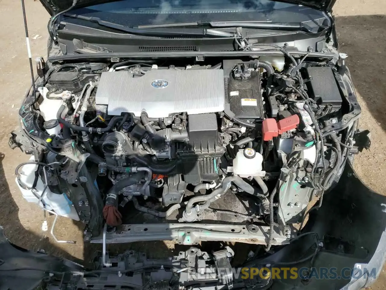 11 Photograph of a damaged car JTDKAMFU7N3177769 TOYOTA PRIUS NIGH 2022
