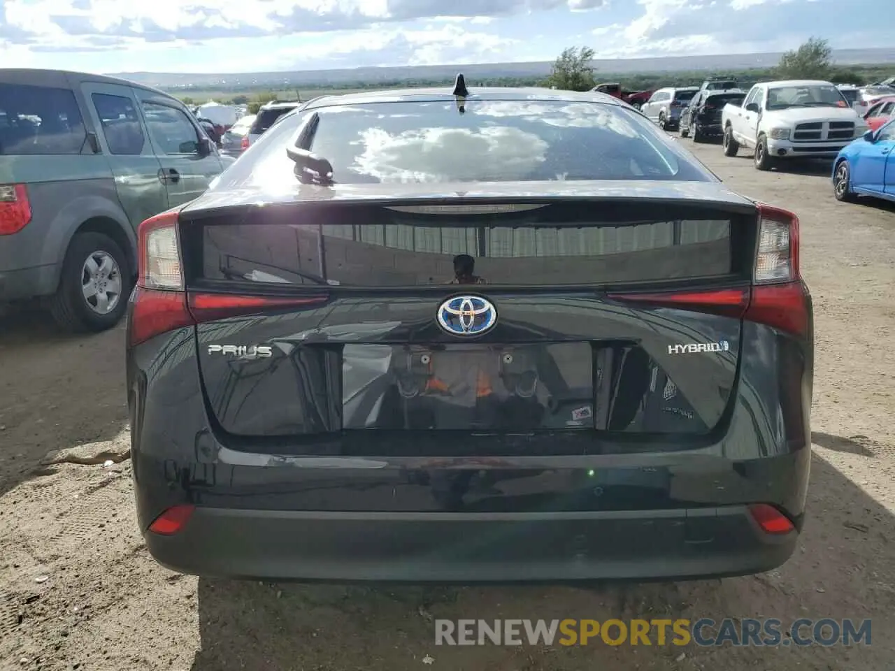 6 Photograph of a damaged car JTDKAMFU7N3177769 TOYOTA PRIUS NIGH 2022