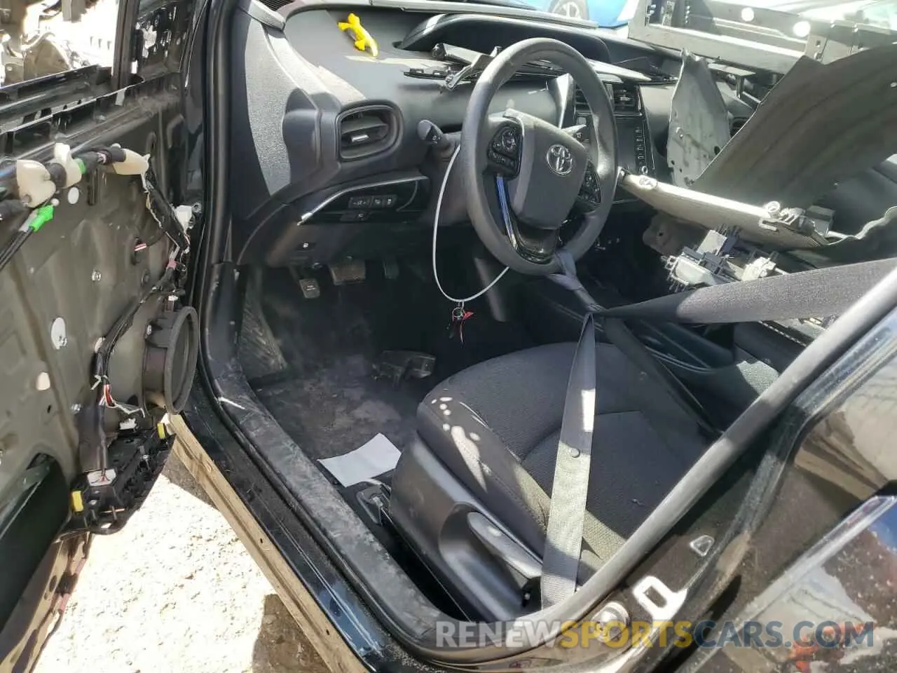 8 Photograph of a damaged car JTDKAMFU7N3177769 TOYOTA PRIUS NIGH 2022