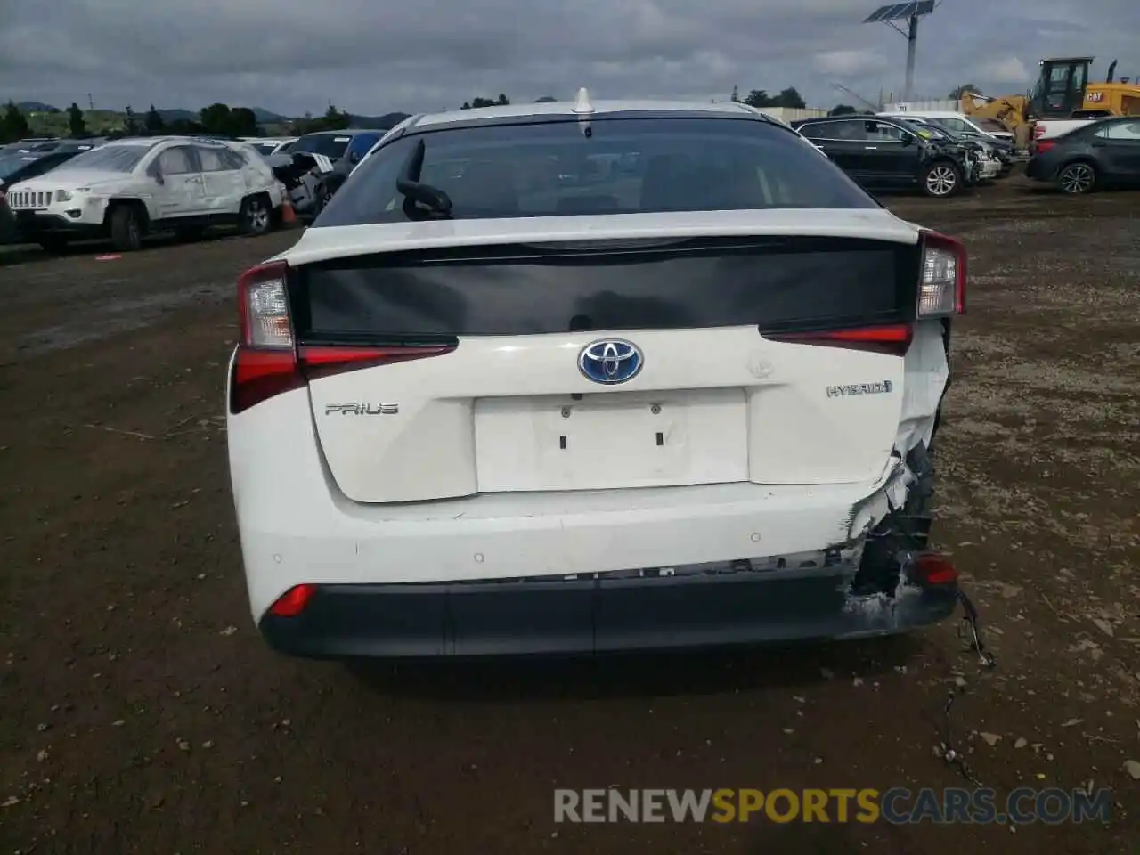 6 Photograph of a damaged car JTDKAMFU7N3178873 TOYOTA PRIUS NIGH 2022