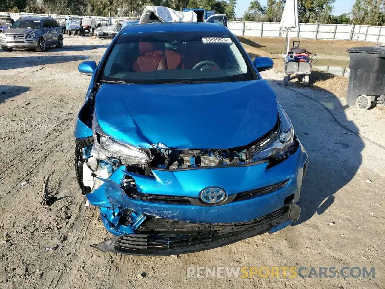 5 Photograph of a damaged car JTDKAMFU8N3157269 TOYOTA PRIUS NIGH 2022