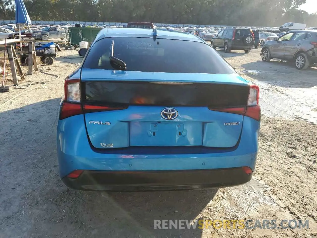 6 Photograph of a damaged car JTDKAMFU8N3157269 TOYOTA PRIUS NIGH 2022