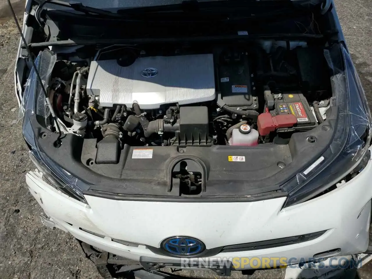 11 Photograph of a damaged car JTDKAMFU8N3170166 TOYOTA PRIUS NIGH 2022