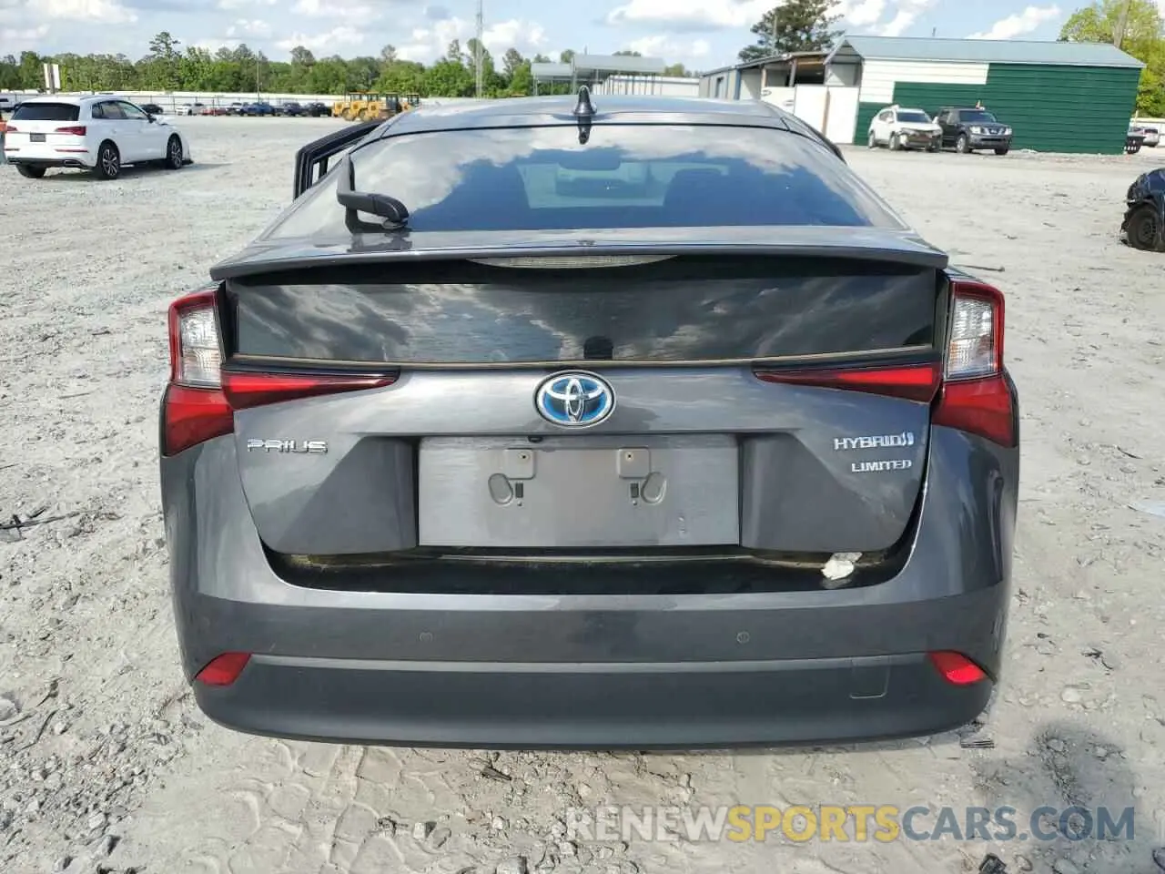 6 Photograph of a damaged car JTDKAMFU8N3173133 TOYOTA PRIUS NIGH 2022