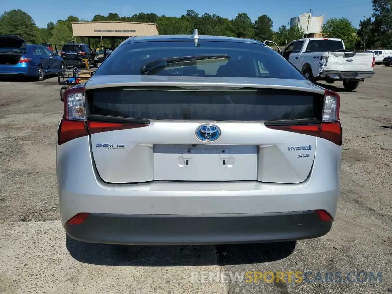 6 Photograph of a damaged car JTDKAMFU8N3176968 TOYOTA PRIUS NIGH 2022