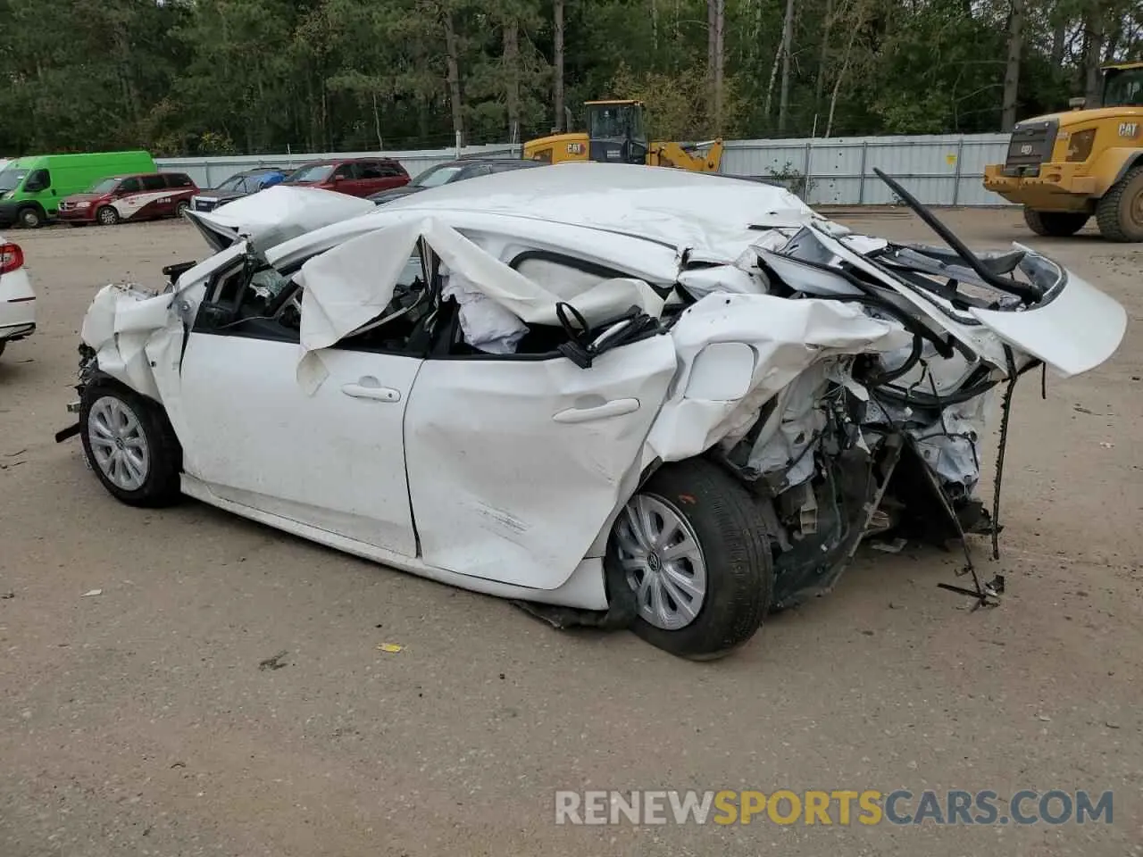 2 Photograph of a damaged car JTDKAMFU8N3178669 TOYOTA PRIUS NIGH 2022