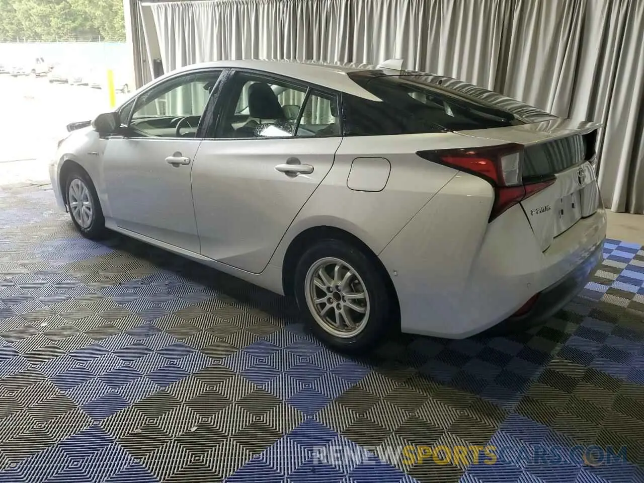 2 Photograph of a damaged car JTDKAMFU8N3179336 TOYOTA PRIUS NIGH 2022