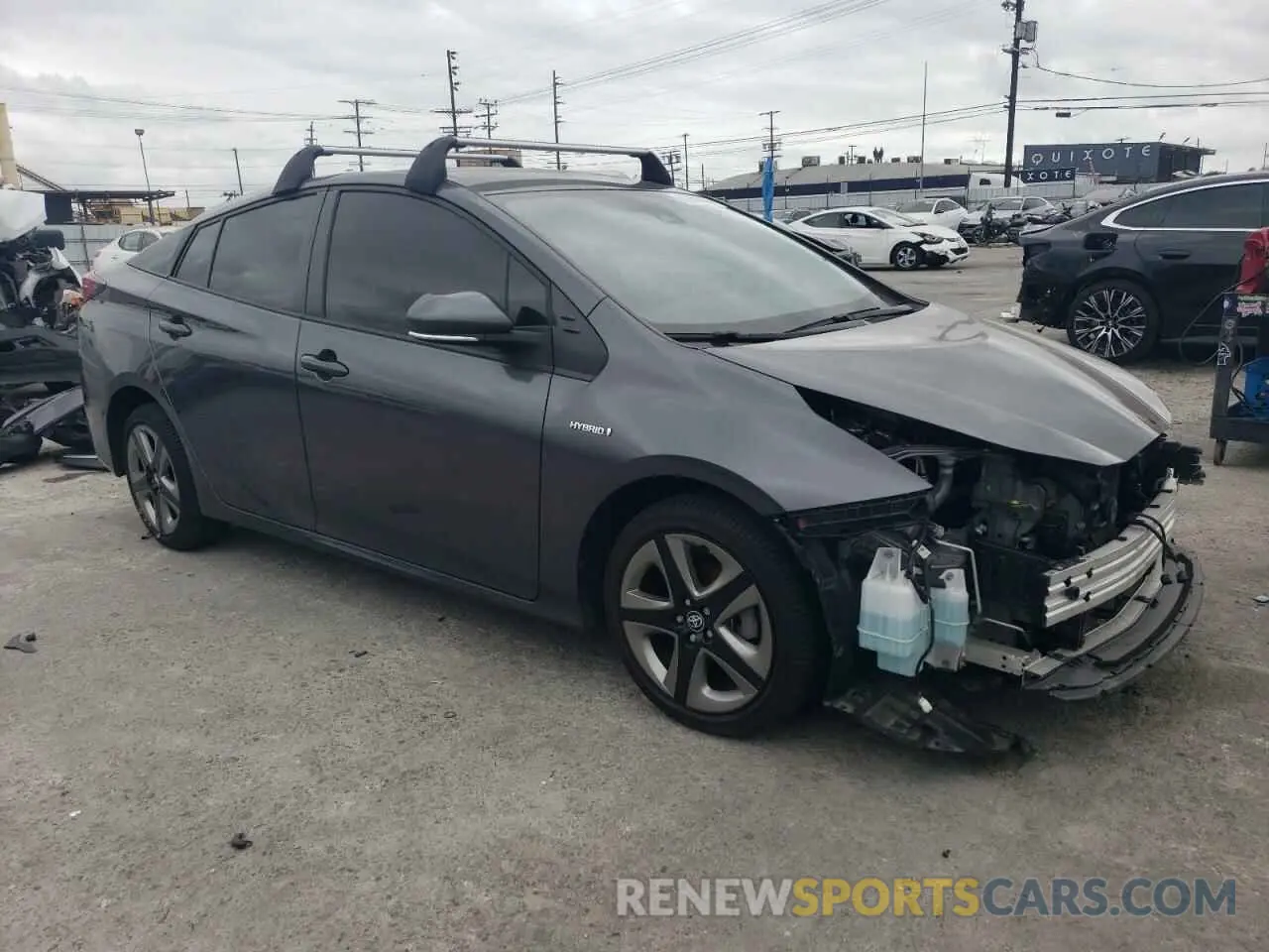 4 Photograph of a damaged car JTDKAMFU8N3180132 TOYOTA PRIUS NIGH 2022