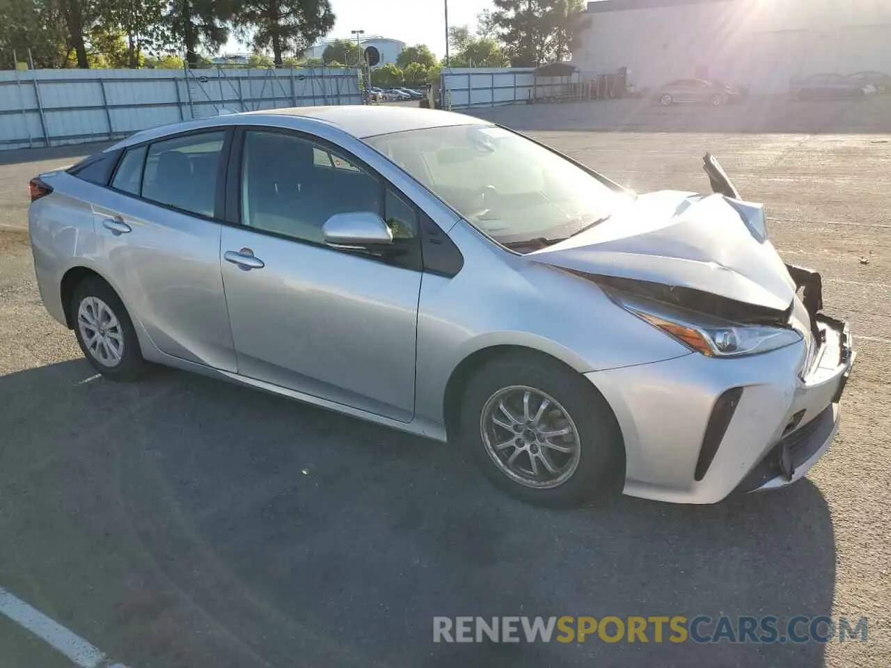 4 Photograph of a damaged car JTDKAMFU8N3181491 TOYOTA PRIUS NIGH 2022