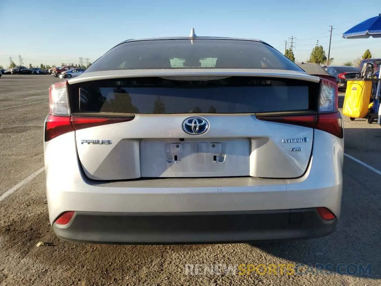 6 Photograph of a damaged car JTDKAMFU8N3181491 TOYOTA PRIUS NIGH 2022