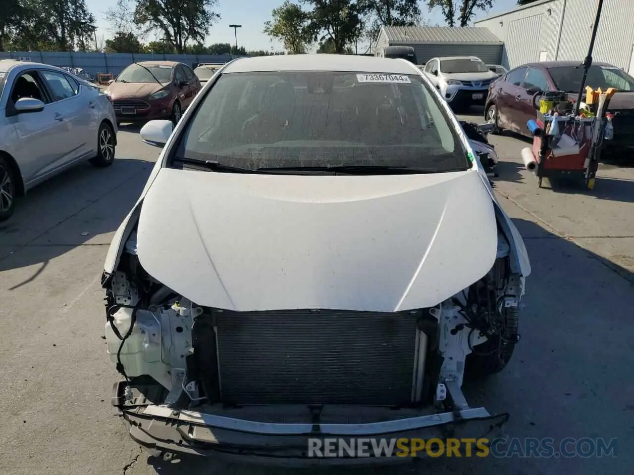 5 Photograph of a damaged car JTDKAMFU8N3182253 TOYOTA PRIUS NIGH 2022