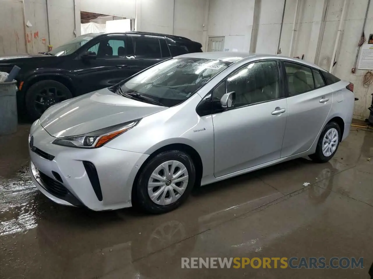 1 Photograph of a damaged car JTDKAMFU8N3185458 TOYOTA PRIUS NIGH 2022