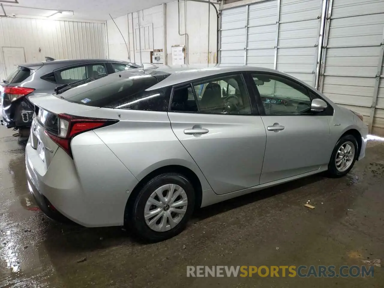 3 Photograph of a damaged car JTDKAMFU8N3185458 TOYOTA PRIUS NIGH 2022