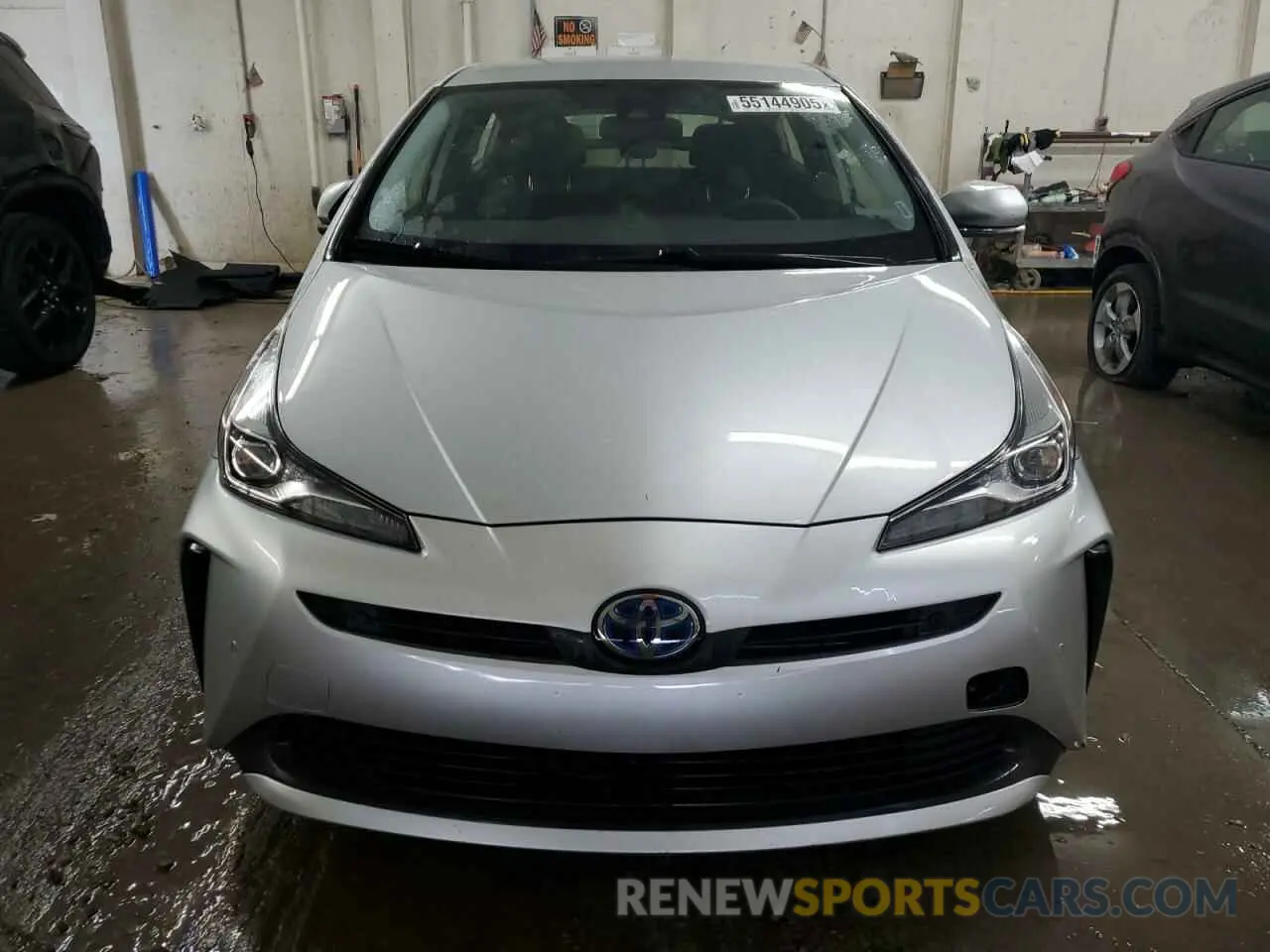 5 Photograph of a damaged car JTDKAMFU8N3185458 TOYOTA PRIUS NIGH 2022