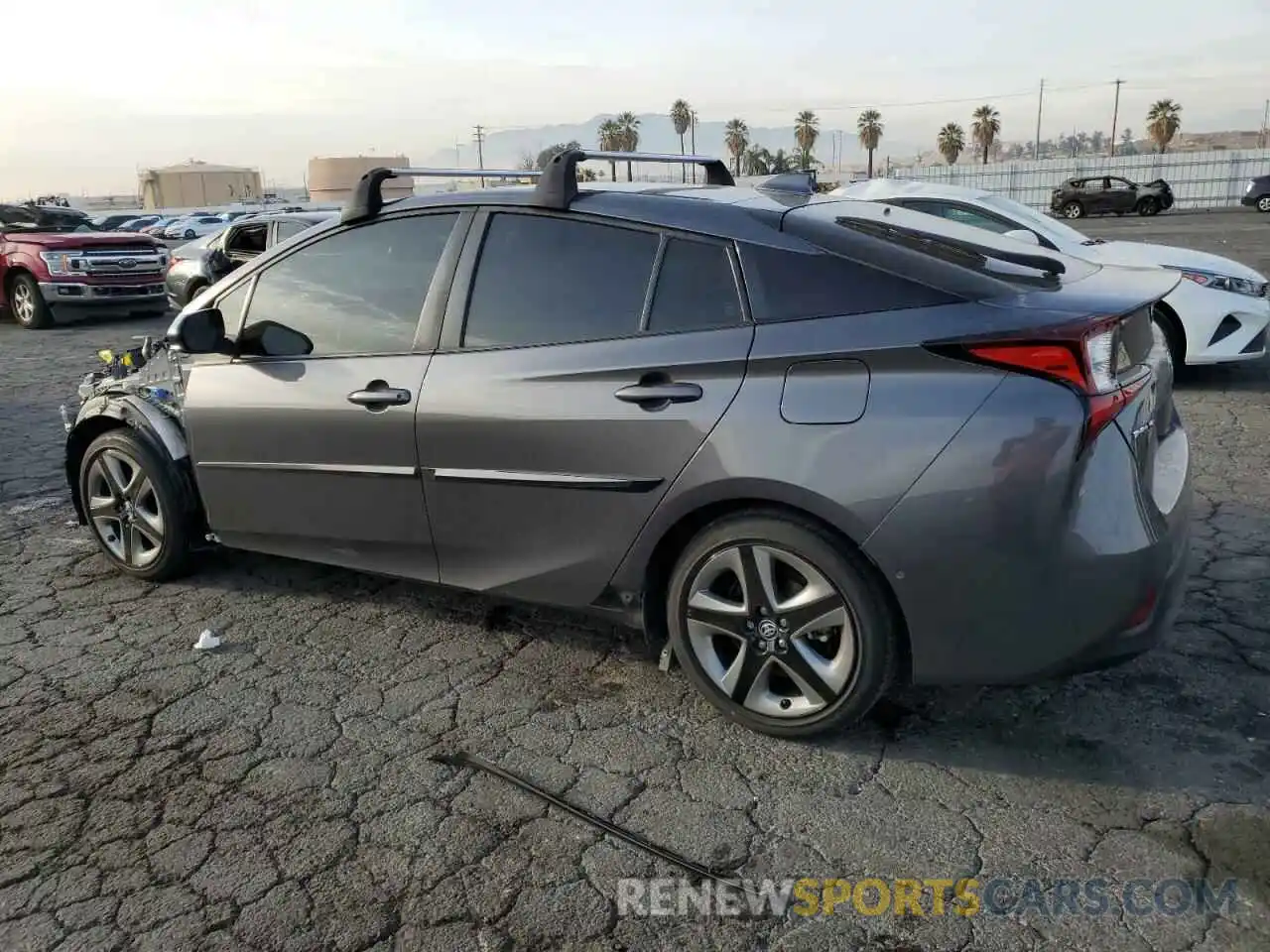 2 Photograph of a damaged car JTDKAMFU8N3189333 TOYOTA PRIUS NIGH 2022