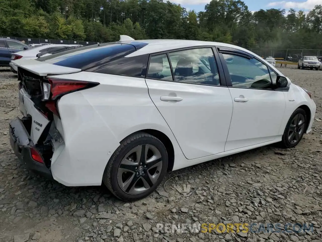 3 Photograph of a damaged car JTDKAMFU9N3159290 TOYOTA PRIUS NIGH 2022