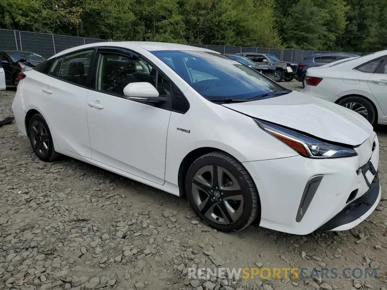 4 Photograph of a damaged car JTDKAMFU9N3159290 TOYOTA PRIUS NIGH 2022