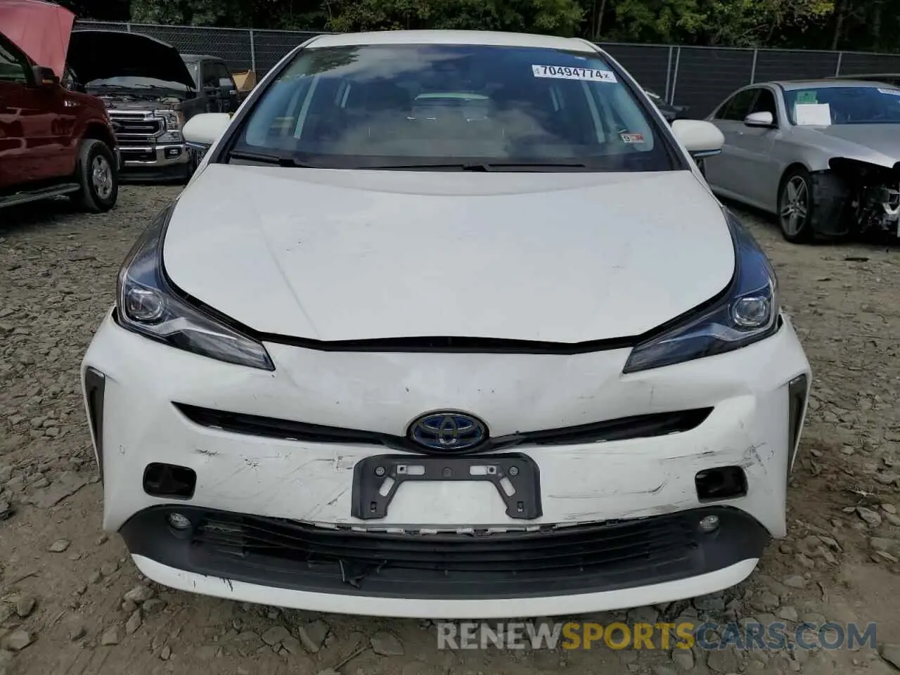 5 Photograph of a damaged car JTDKAMFU9N3159290 TOYOTA PRIUS NIGH 2022