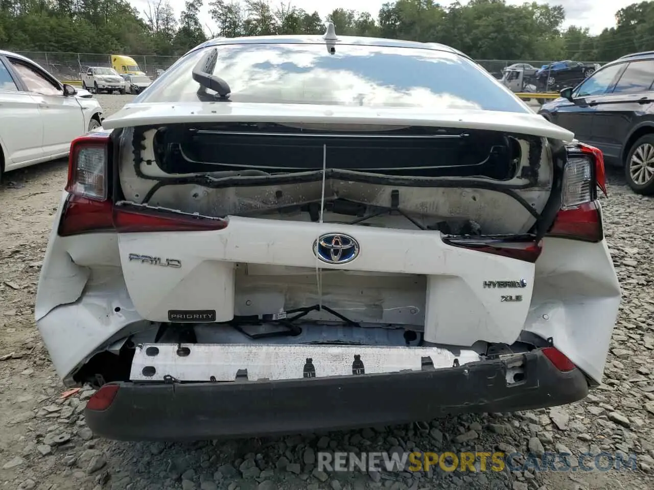 6 Photograph of a damaged car JTDKAMFU9N3159290 TOYOTA PRIUS NIGH 2022