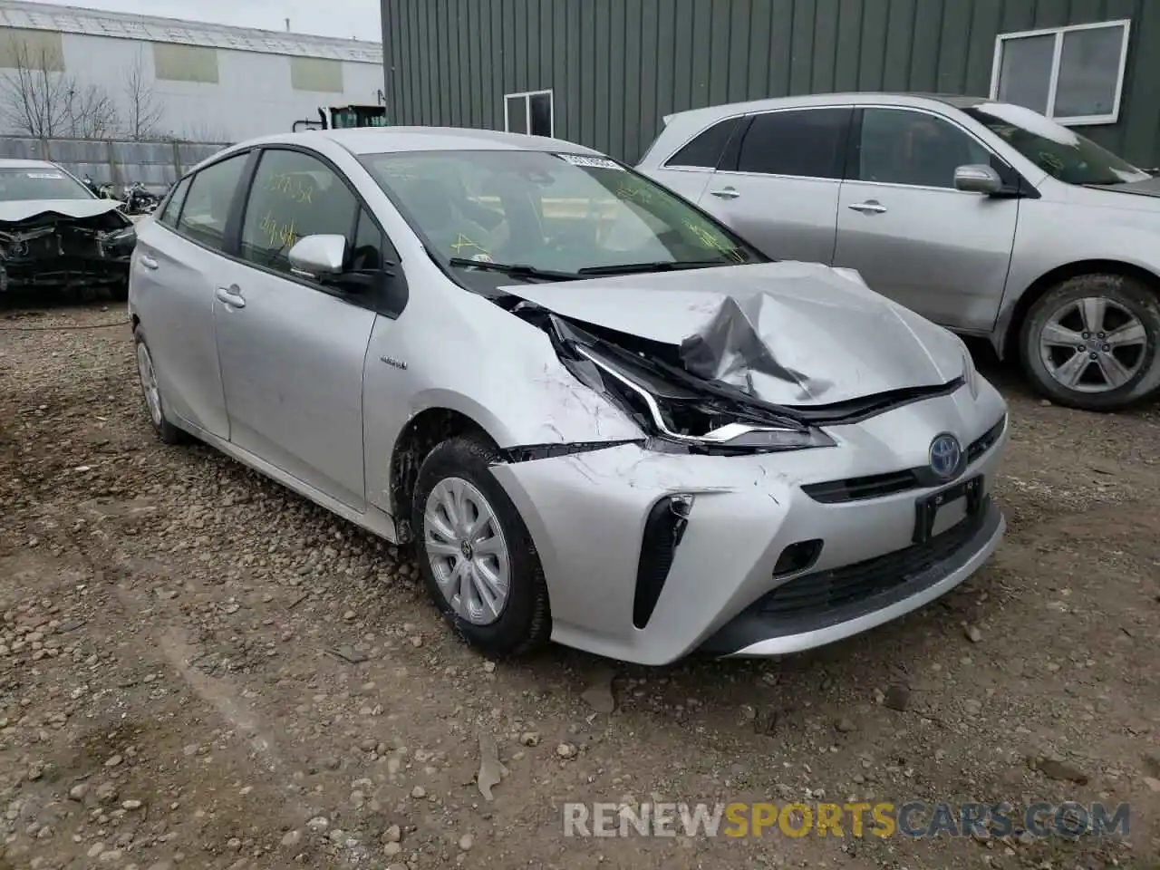 1 Photograph of a damaged car JTDKAMFU9N3160889 TOYOTA PRIUS NIGH 2022