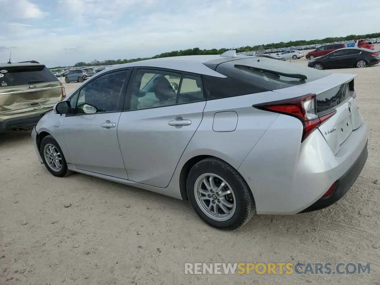 2 Photograph of a damaged car JTDKAMFU9N3167048 TOYOTA PRIUS NIGH 2022