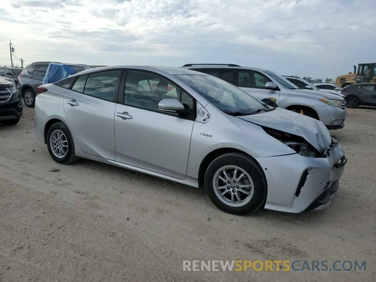 4 Photograph of a damaged car JTDKAMFU9N3167048 TOYOTA PRIUS NIGH 2022