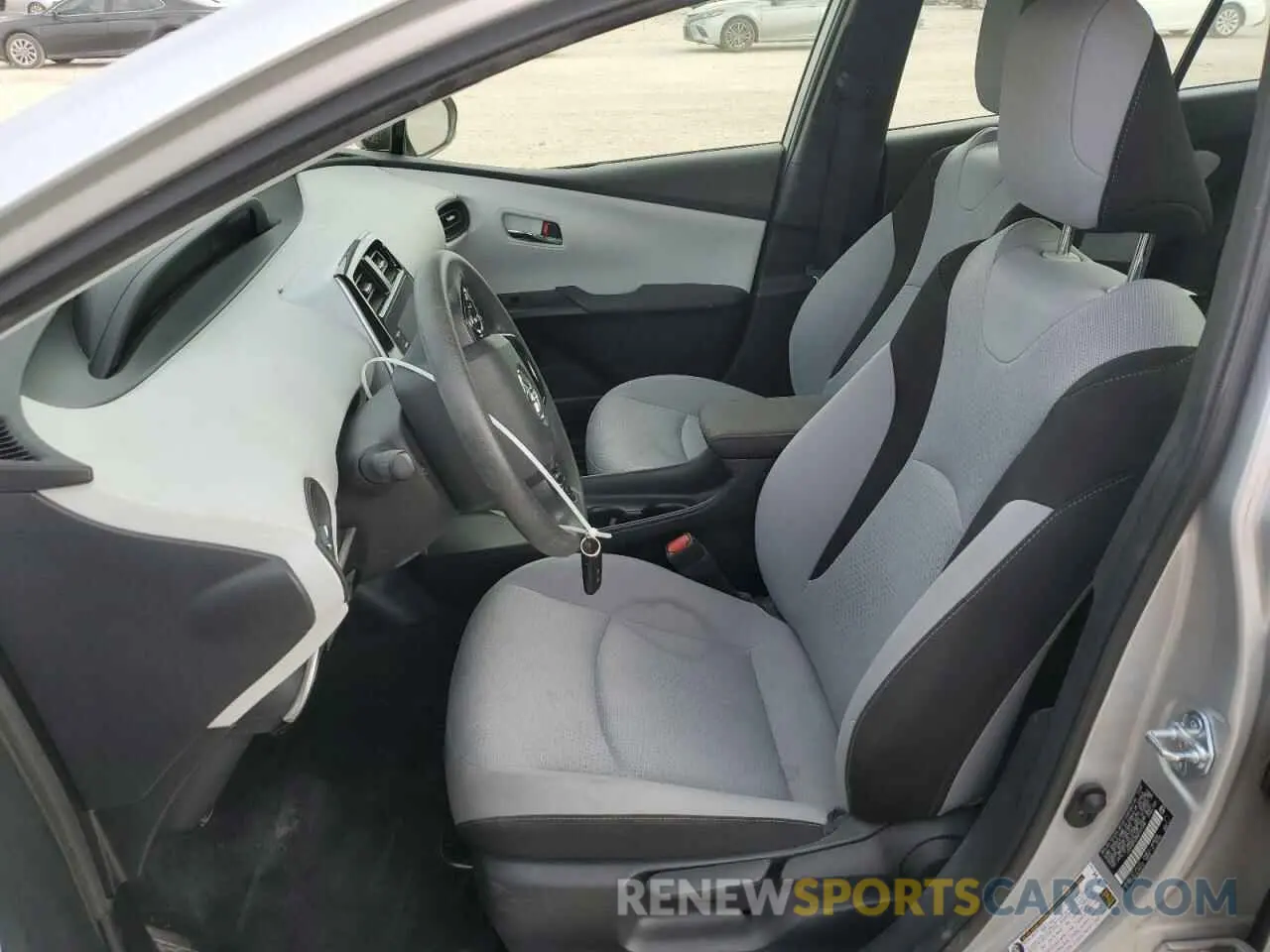 7 Photograph of a damaged car JTDKAMFU9N3167048 TOYOTA PRIUS NIGH 2022