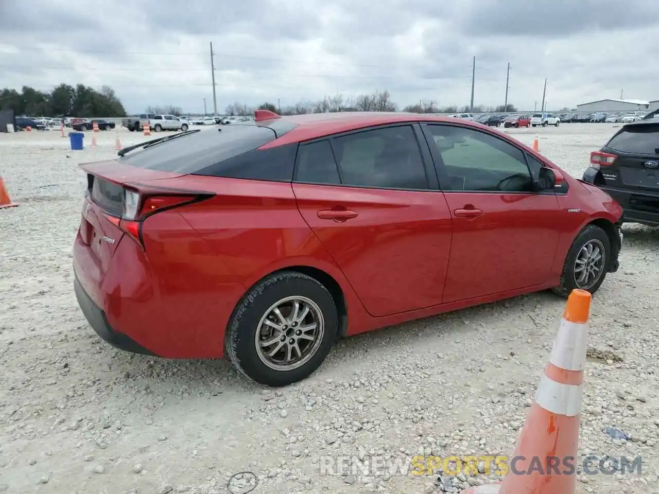 3 Photograph of a damaged car JTDKAMFU9N3169379 TOYOTA PRIUS NIGH 2022