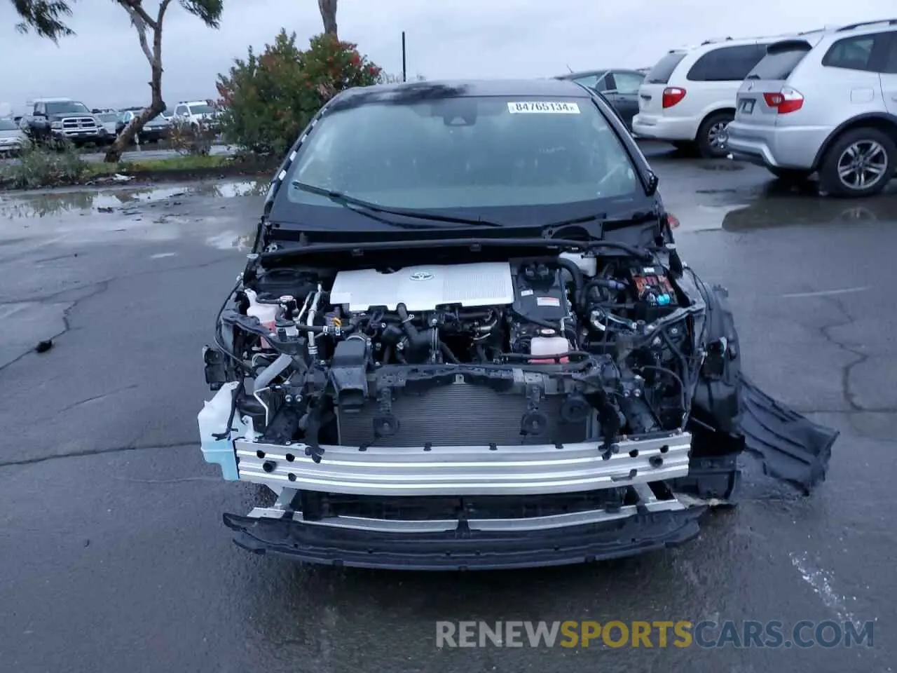 5 Photograph of a damaged car JTDKAMFU9N3180267 TOYOTA PRIUS NIGH 2022