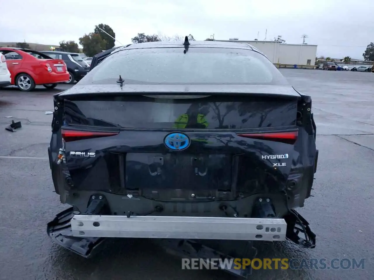 6 Photograph of a damaged car JTDKAMFU9N3180267 TOYOTA PRIUS NIGH 2022