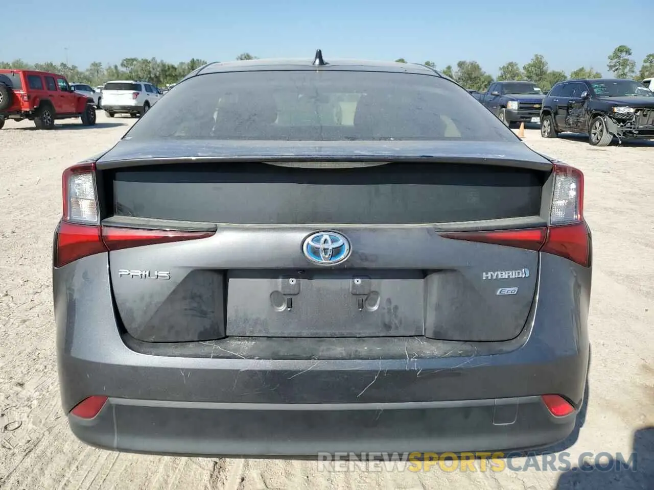 6 Photograph of a damaged car JTDKAMFU9N3189325 TOYOTA PRIUS NIGH 2022