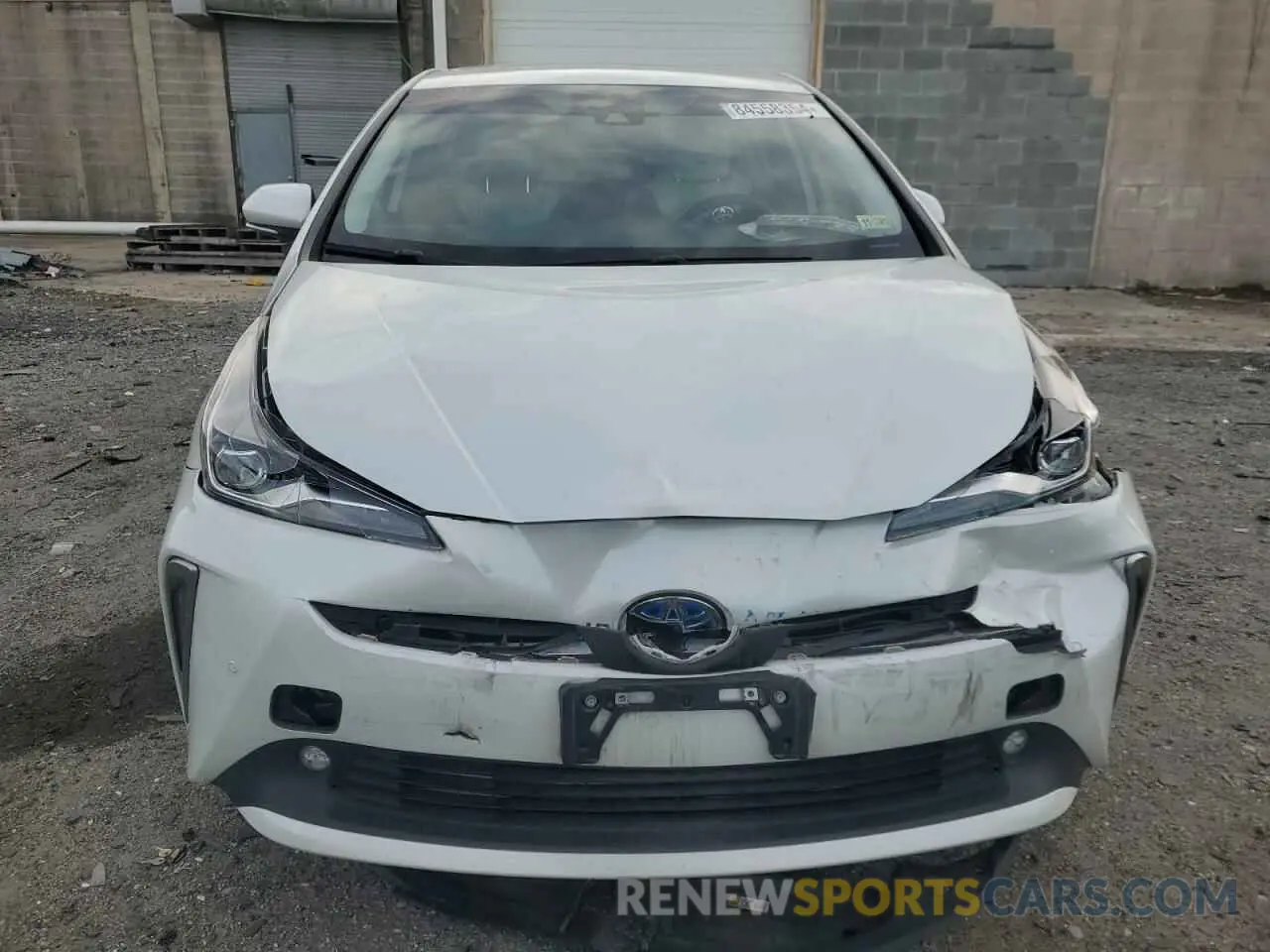 5 Photograph of a damaged car JTDKAMFUXN3160156 TOYOTA PRIUS NIGH 2022