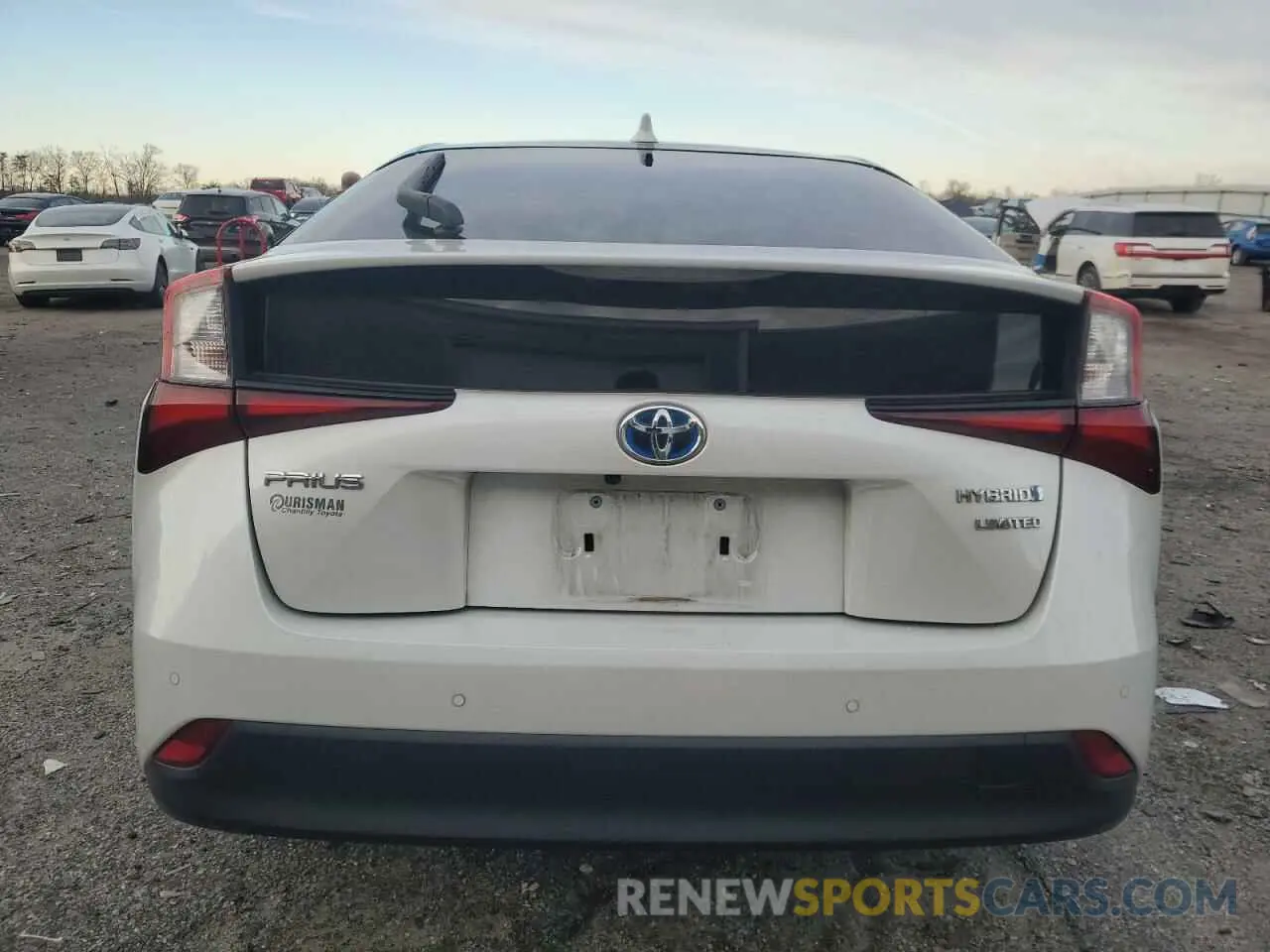6 Photograph of a damaged car JTDKAMFUXN3160156 TOYOTA PRIUS NIGH 2022