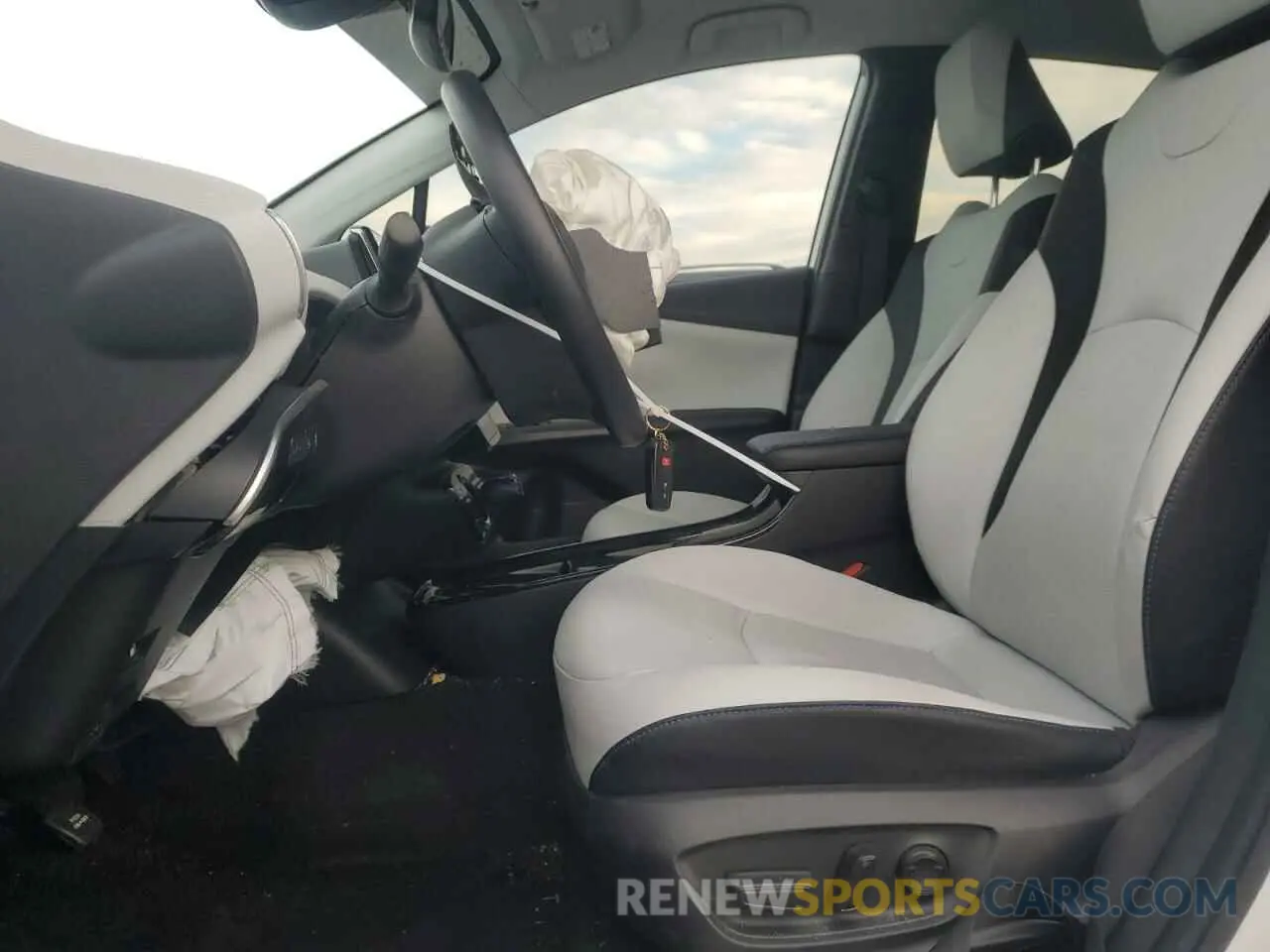 7 Photograph of a damaged car JTDKAMFUXN3160156 TOYOTA PRIUS NIGH 2022
