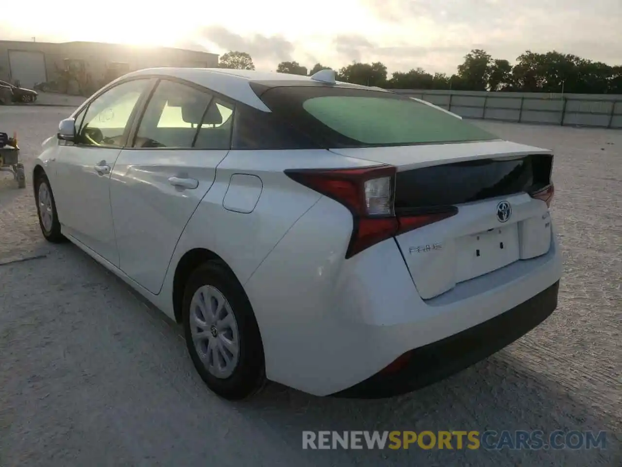 3 Photograph of a damaged car JTDKAMFUXN3161503 TOYOTA PRIUS NIGH 2022