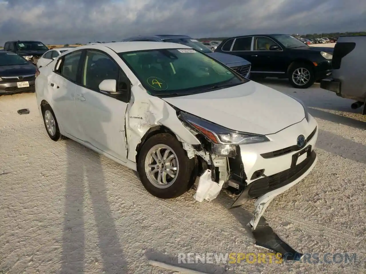 9 Photograph of a damaged car JTDKAMFUXN3161503 TOYOTA PRIUS NIGH 2022