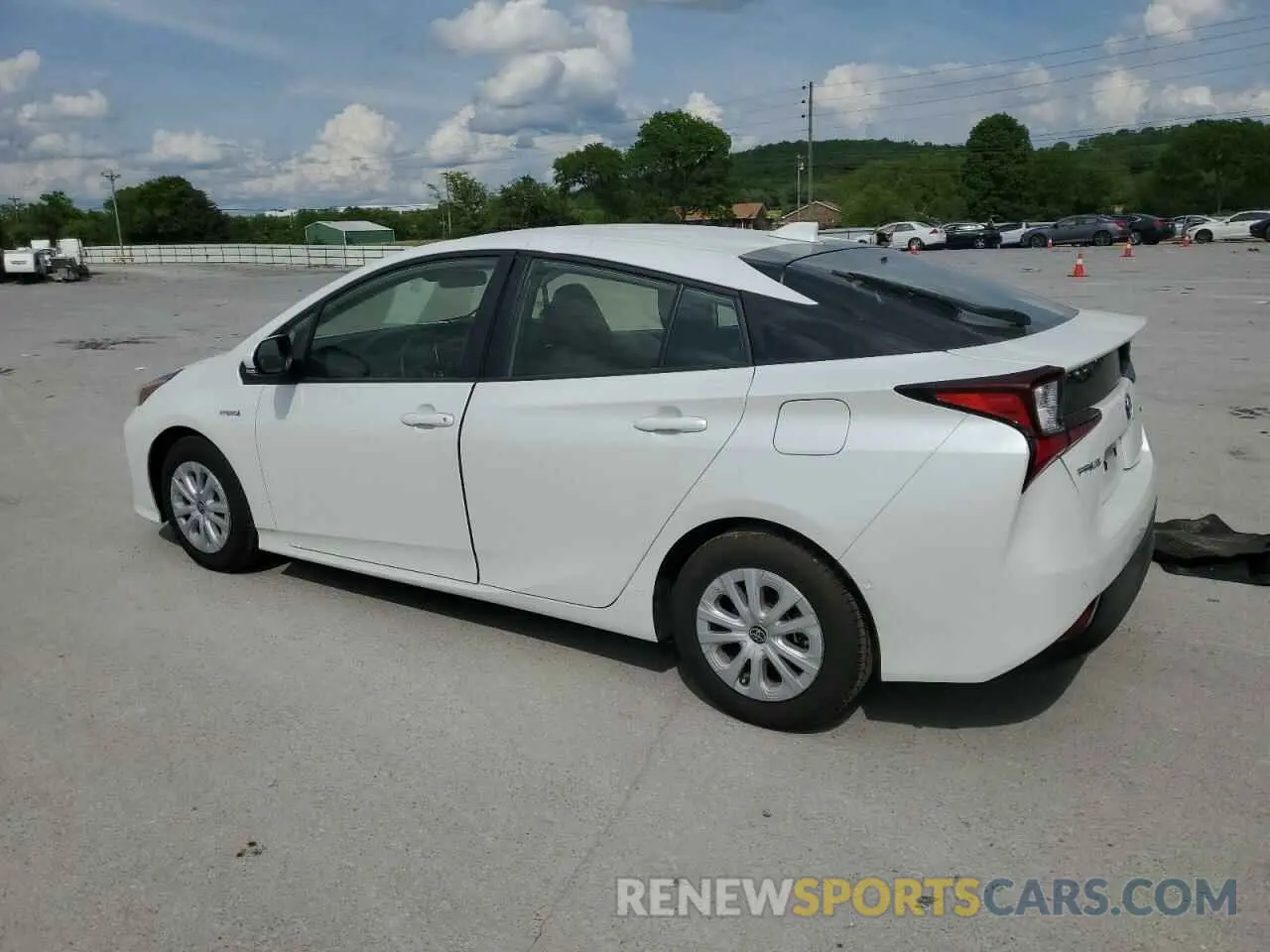 2 Photograph of a damaged car JTDKAMFUXN3169360 TOYOTA PRIUS NIGH 2022