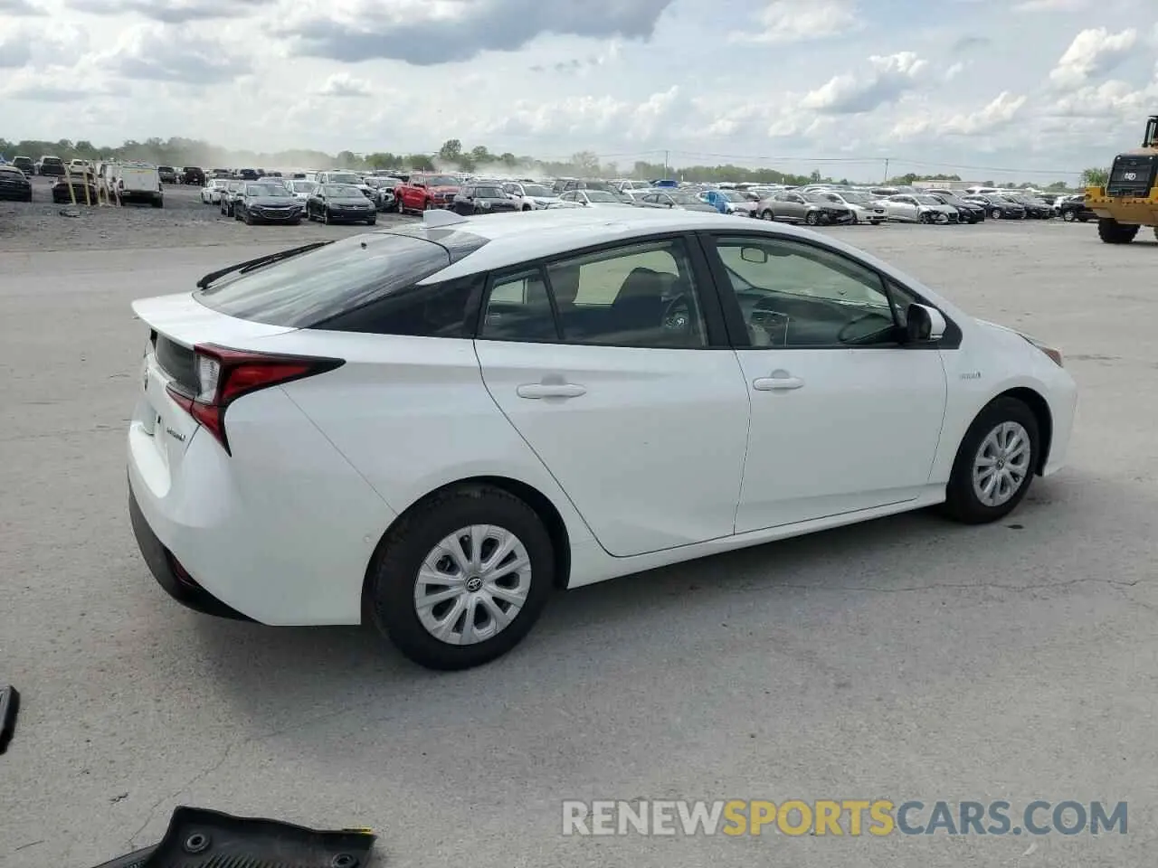 3 Photograph of a damaged car JTDKAMFUXN3169360 TOYOTA PRIUS NIGH 2022