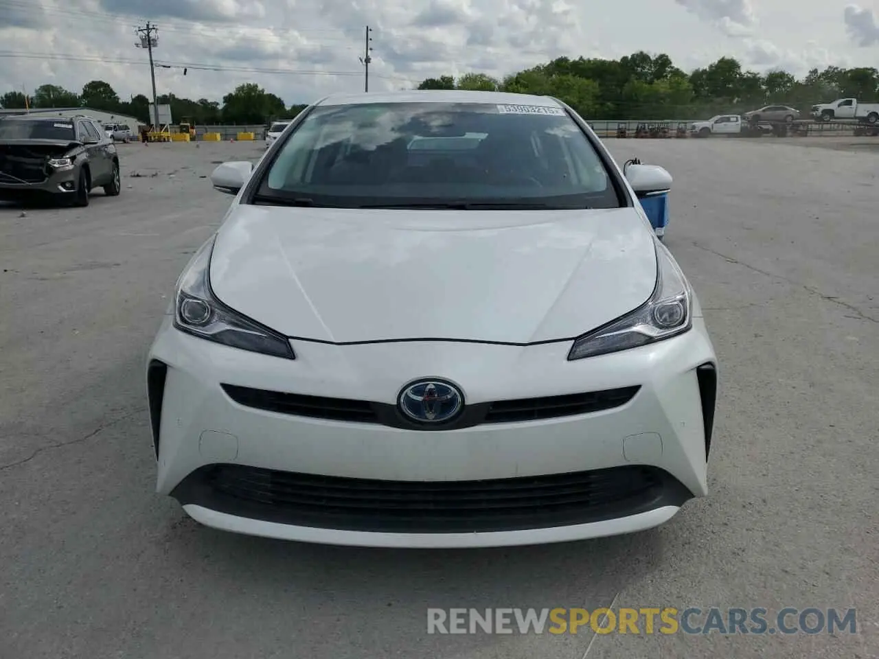 5 Photograph of a damaged car JTDKAMFUXN3169360 TOYOTA PRIUS NIGH 2022