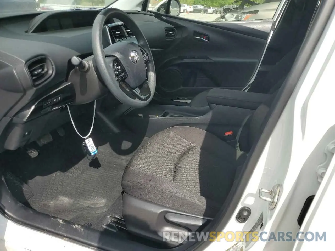 7 Photograph of a damaged car JTDKAMFUXN3169360 TOYOTA PRIUS NIGH 2022