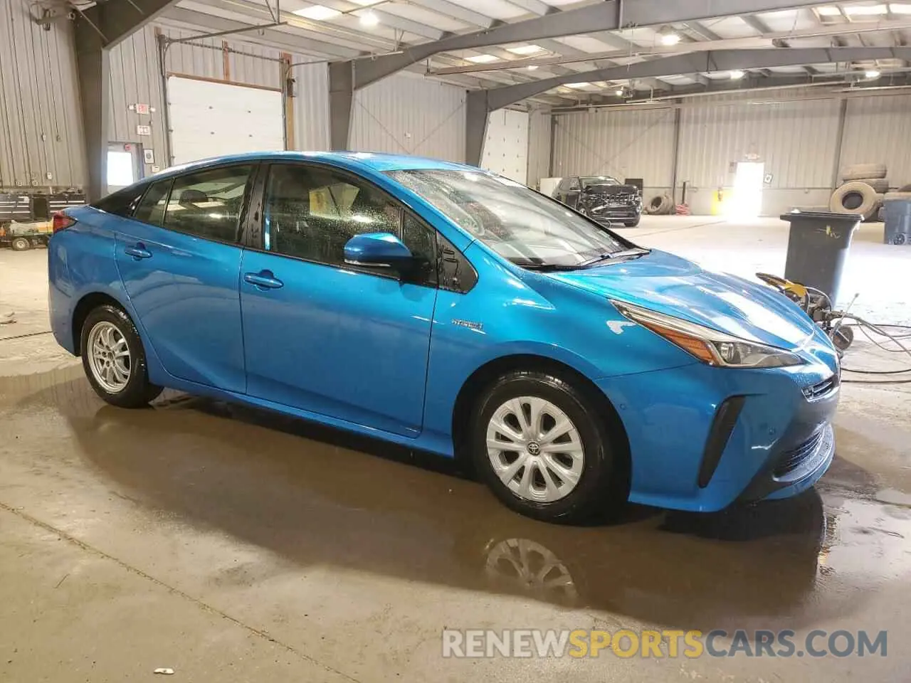 4 Photograph of a damaged car JTDKAMFUXN3173196 TOYOTA PRIUS NIGH 2022