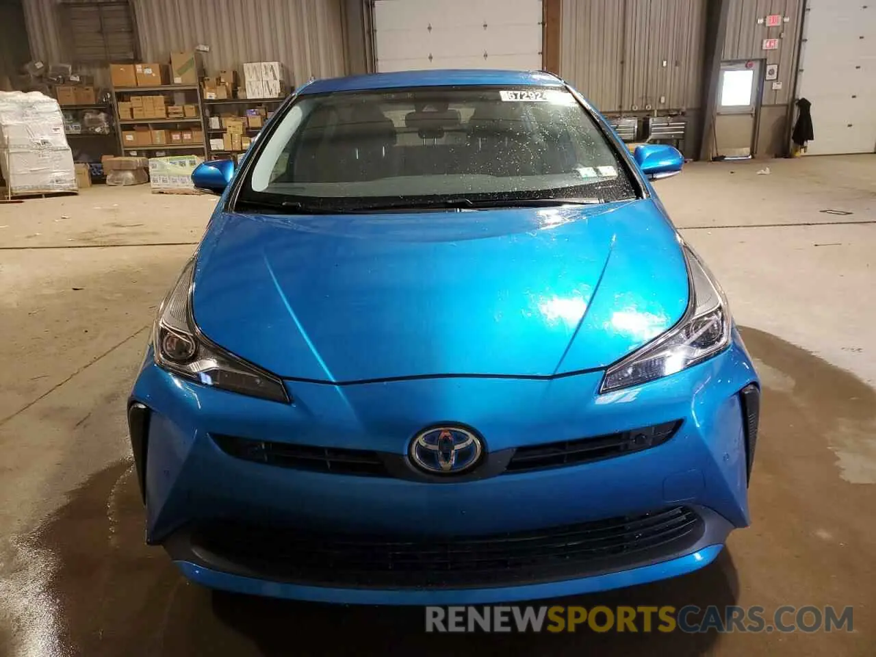 5 Photograph of a damaged car JTDKAMFUXN3173196 TOYOTA PRIUS NIGH 2022