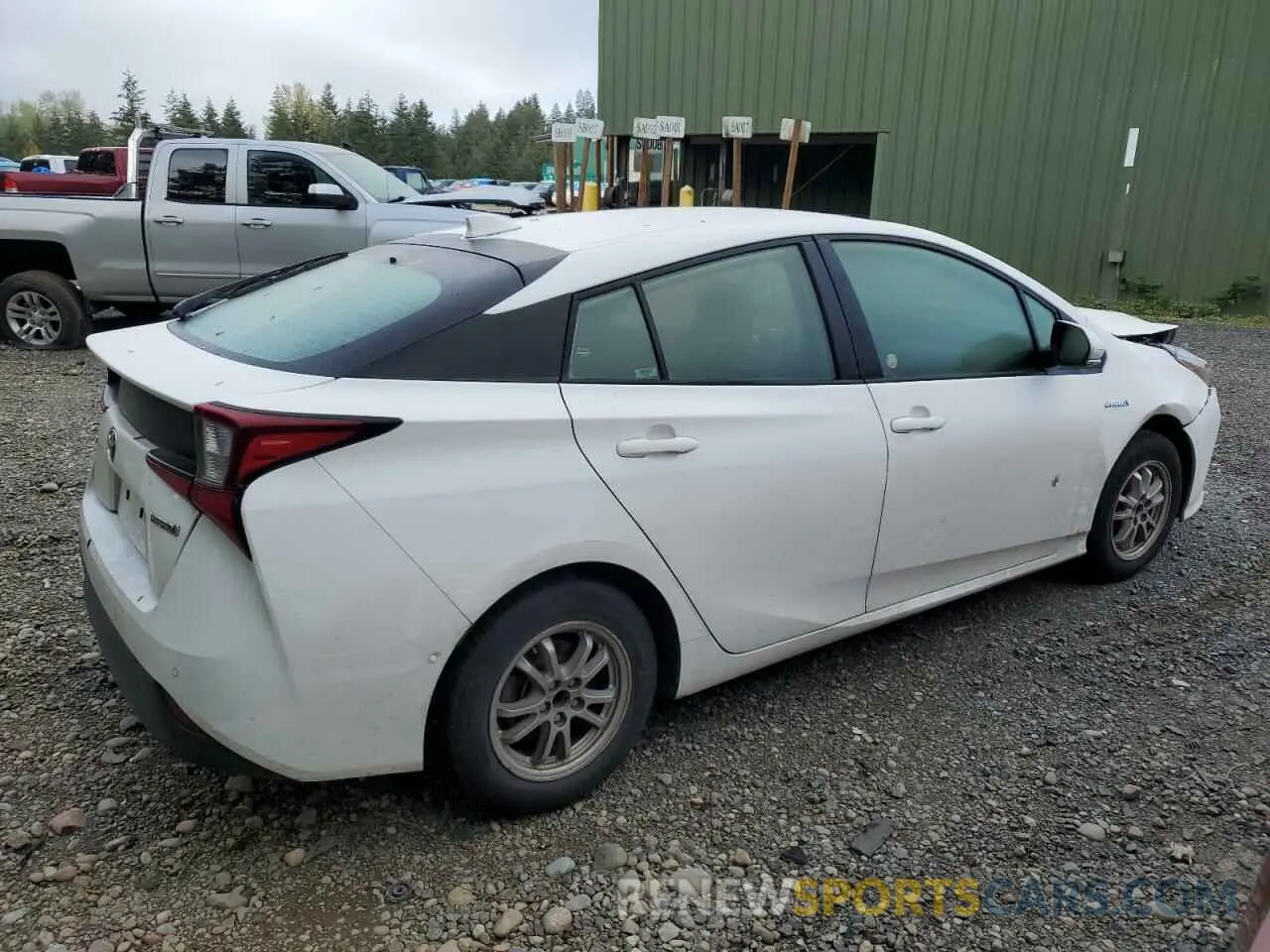 3 Photograph of a damaged car JTDKAMFUXN3173800 TOYOTA PRIUS NIGH 2022