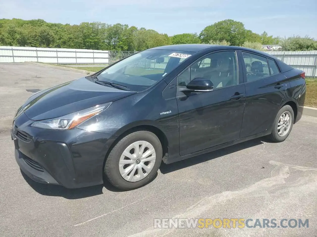 1 Photograph of a damaged car JTDKAMFUXN3178091 TOYOTA PRIUS NIGH 2022