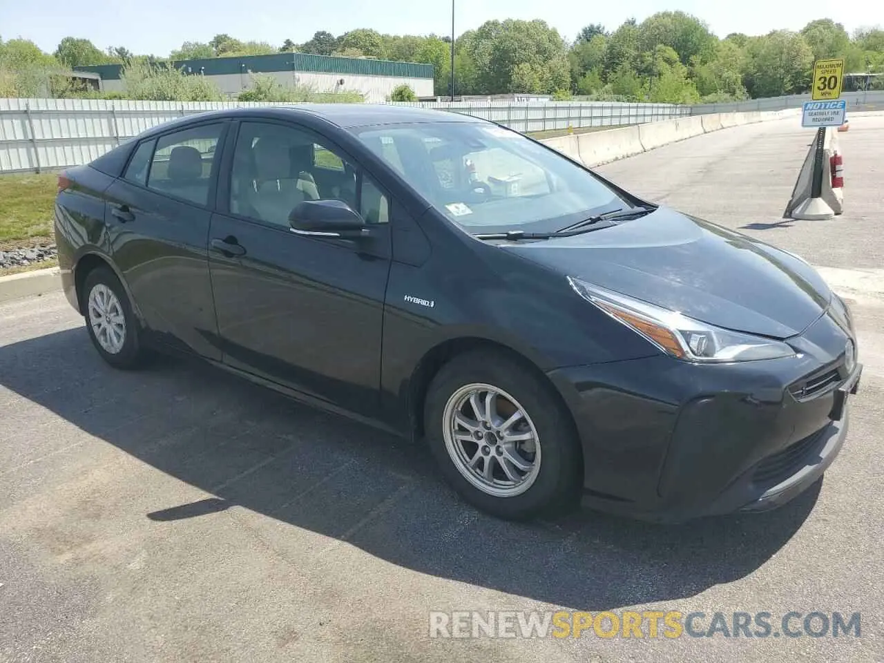 4 Photograph of a damaged car JTDKAMFUXN3178091 TOYOTA PRIUS NIGH 2022