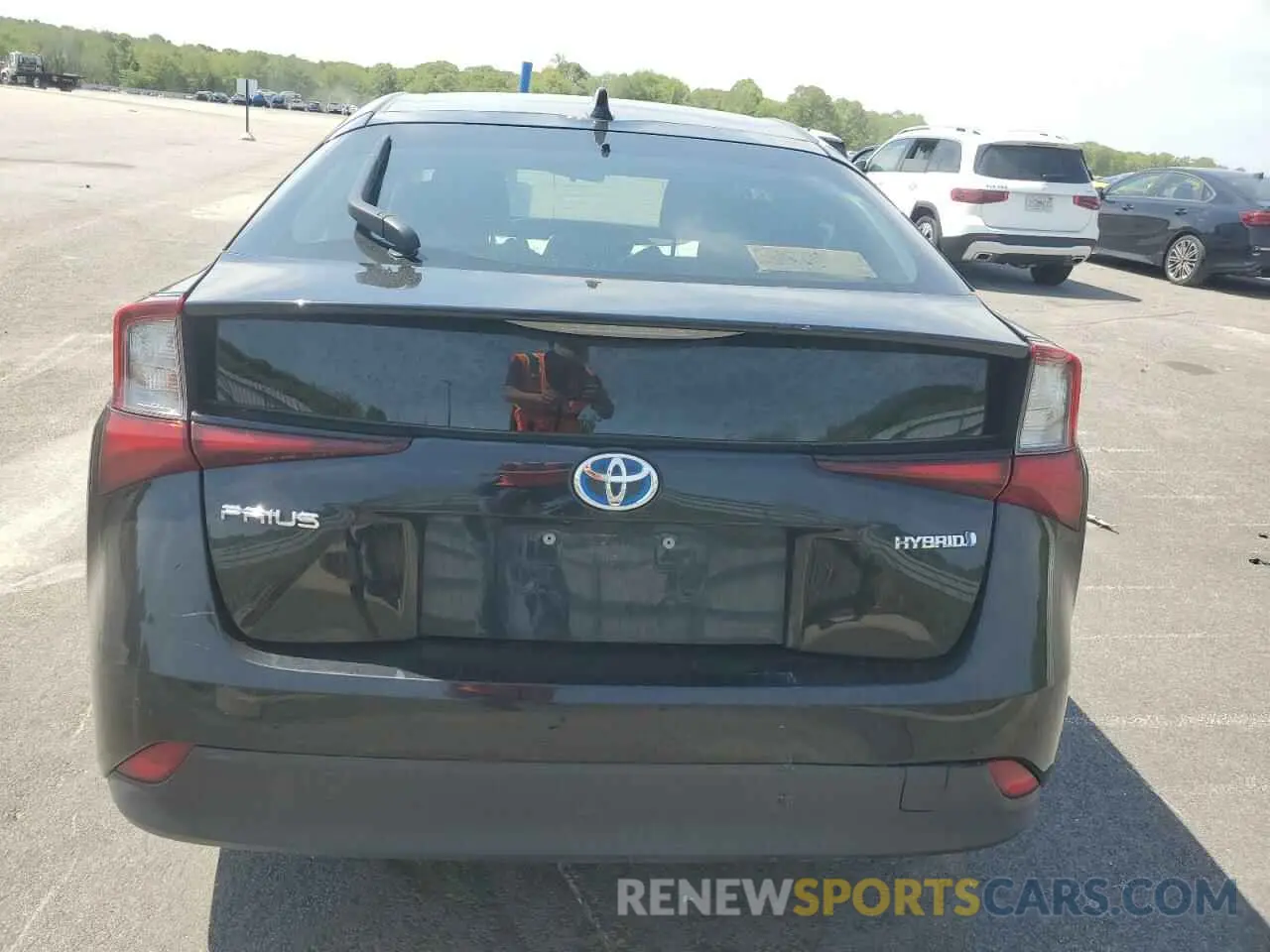 6 Photograph of a damaged car JTDKAMFUXN3178091 TOYOTA PRIUS NIGH 2022